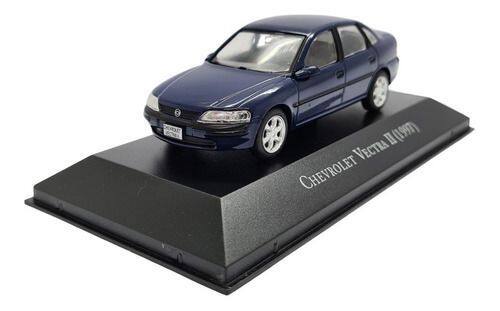 Miniatura Chevrolet Vectra Ii 1997 Azul Coleção 1:43 - Planeta